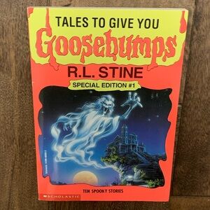 1994 R.L. Stine Tales To Give You Goosebumps Ten Spooky Stories Paperback Book